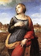 St Catherine of Alexandria RAFFAELLO Sanzio